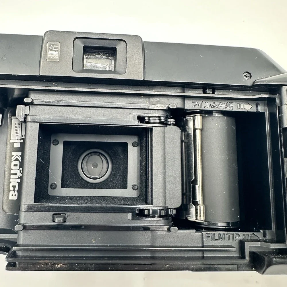 Konica MT-7 Black 36mm f/4 Lens Point Shoot 35mm‎ Film Camera